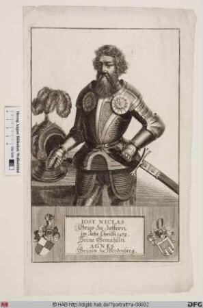 Bildnis Jost Niclas Graf von Hohenzollern (reg. 1443-88)