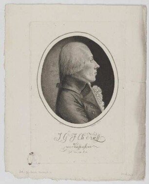 Bildnis des J. G. F. Ch. Kress von Kressenstein