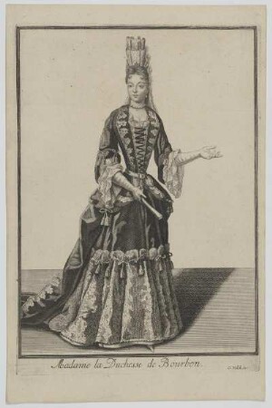Bildnis der Duchesse de Bourbon