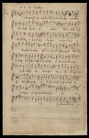 Voce [Canto]. Co[ro] 3 di Tromboni.