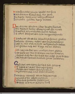 Geführt vom sang der leis sich schlang : [SW IV, S. 104/143]