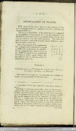 Mensuration Of Planes