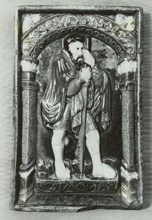 Kachel mit St. Simon