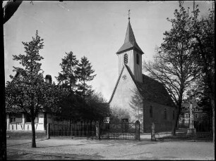 Beiertheim Sankt Michael Kaplle Außenansicht von Südwesten