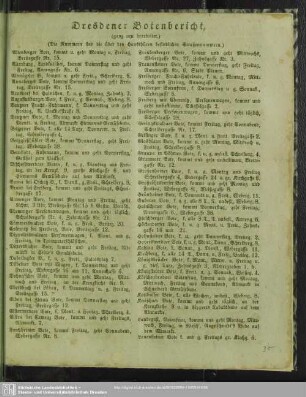 Dresdener Botenbericht