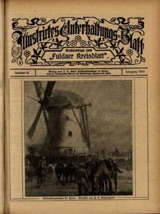 Ausgabe vom Sonntag, den 13. Dezember 1914.