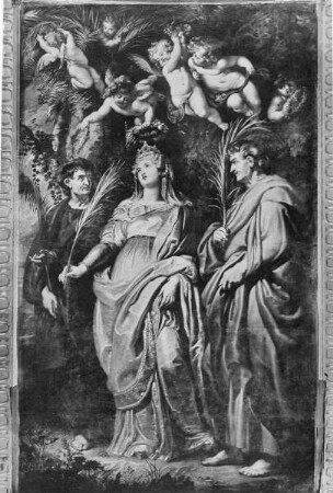 Die Heiligen Domitilla, Nereus und Achilleus