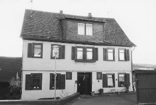 Wohnhaus, Fachwerk; Birstein, Schloßstraße 9