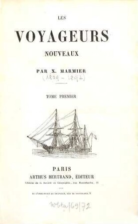 Les voyageurs nouveaux, 1