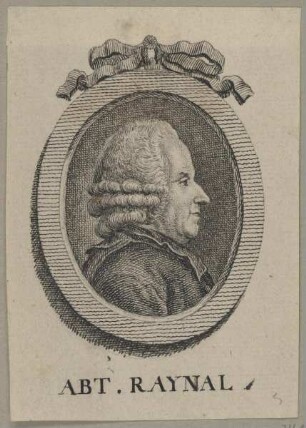 Bildnis Abt. Raynal