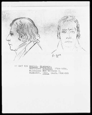 Bildnis des Wilhelm von Humboldt