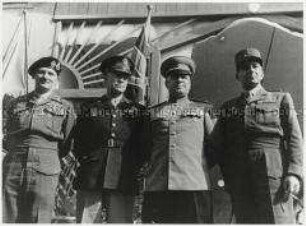 Treffen der Oberbefehlshaber der Alliierten Streitkräfte zur Unterzeichnung der "Berliner Deklaration"