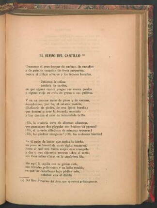 El sueño del castillo