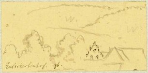 Gamburg Landschaft mit Eulschirbenmühle