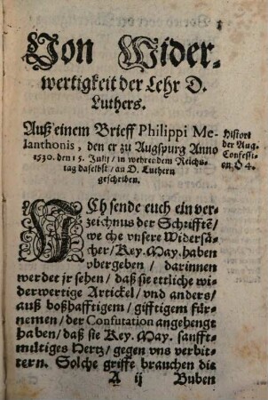 Propffung und Abfertigung des vermeinten newlich außgebrütteten Evangel. Wetterhans