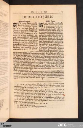 Deductio Juris