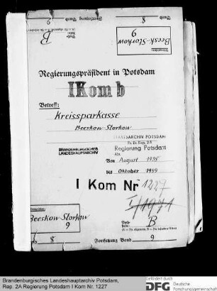 Kreissparkasse Beeskow-Storkow