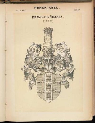 Taf. 70. Brancas de Villars. (1630)