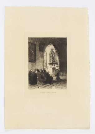 Pélerinage à la Vierge de Kersaint, Philippe Burty, "L’eau-forte en 1878: cinquième année: trente eaux-fortes originales et inédites par trente des artistes les plus distingués", Paris 1878