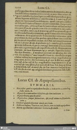 Locus CI. ab Aequipollentibus