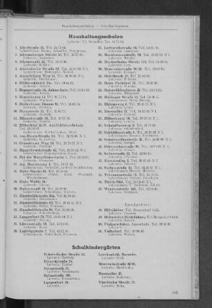 Haushaltungsschulen