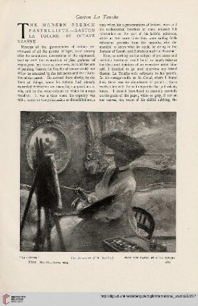 22.1904 =Nr. 88: The modern French pastellists : Gaston La Touche