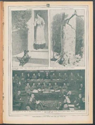 [Fotografía de una sesión del Consejo de Guerra Británico]