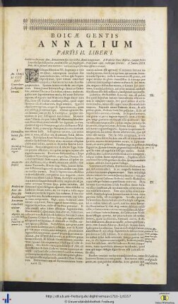 Boicae gentis Annalium Partis II. Libri.