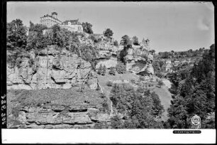 Blick auf Burg Hohnstein