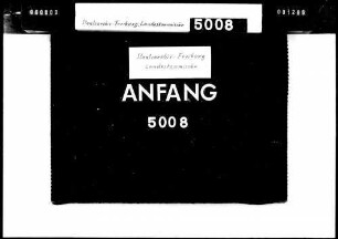 Abhör der Rechnungen der Kreis-Haffter'schen Stiftung