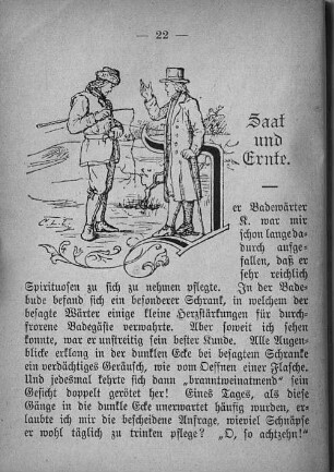 Saat und Ernte.