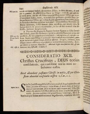 344-355, Consideratio XCII - XCIV