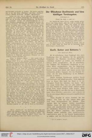 Der Münchener Kunstverein und seine künftigen Vereinsgaben, [3]