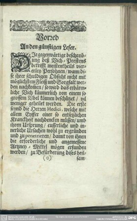 Vorred An den günstigen Leser