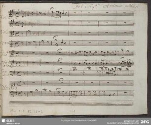 Le donne letterate. Excerpts - Mus.1-F-82,28-2 : S, orch, b