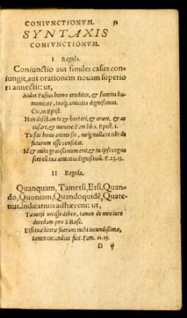 Syntaxis Coniunctionum.