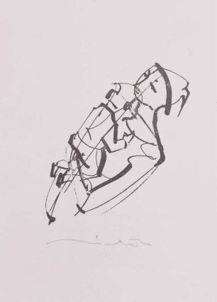 Mädchen in Halbfigur, ein Kind tragend