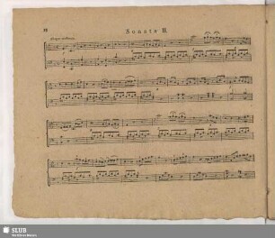 Sonata II. F-Dur