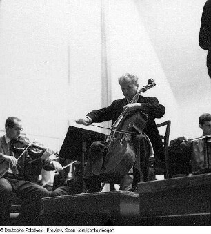 Cellokonzert, Fotoausstellung 1968
