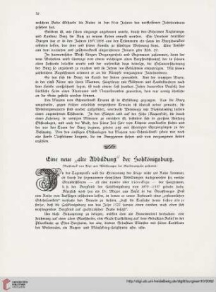 10: Eine neue "alte Abbildung" der Hohkönigsburg