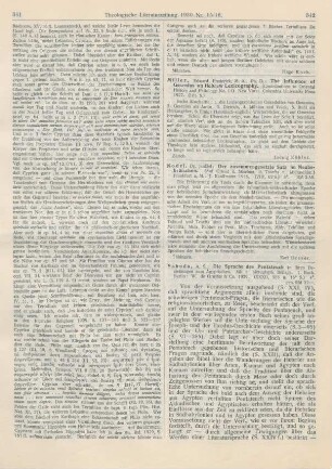 342-345 [Rezension] Yahuda, A. S., Die Sprache des Pentateuch in ihren Beziehungen zum Ägyptischen