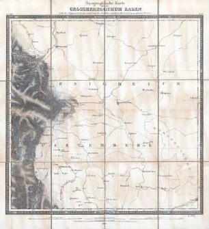 Topographische Karte über das Großherzogthum Baden. Sect.VIII.4., Bl. 28 Kaltbrunn