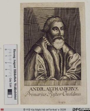 Bildnis Andreas Althamer