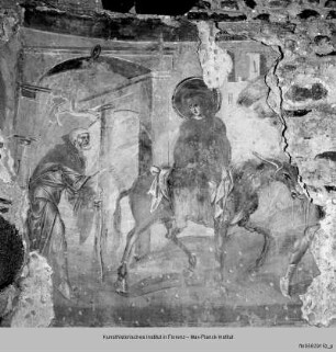 Freskenzyklus Szenen aus dem Leben Mariens : Reise nach Bethlehem