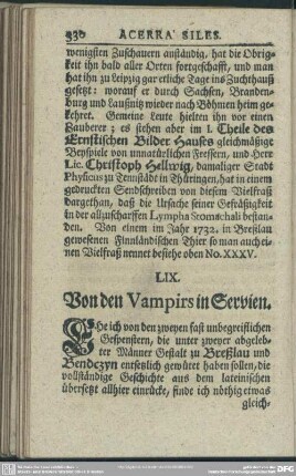 LIX. Von den Vampirs in Servien