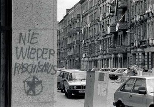 Mainzer Straße: Nie wieder Faschismus!