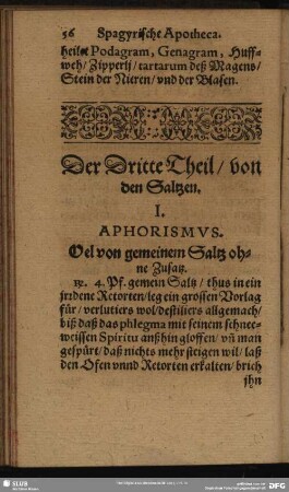 Der Dritte Theil, von den Saltzen