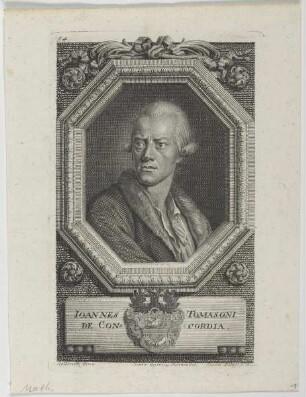 Bildnis des Ioannes Tomasoni de Concordia