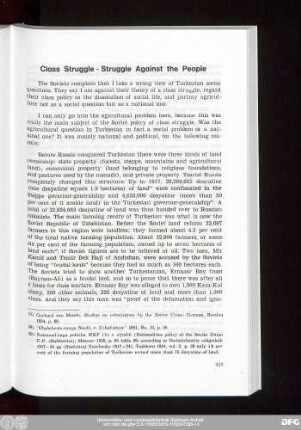 Class Struggle - Struggle Against the People