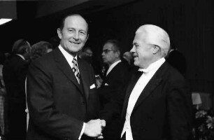 Freiburg: Kongresshaus Freiburg; Ministerpräsident Filbinger und Karl Münchinger
